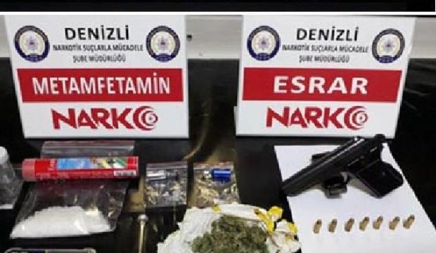 Denizli'de uyuşturucuya 13 tutuklama