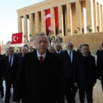 Devlet erkanı Anıtkabir'de