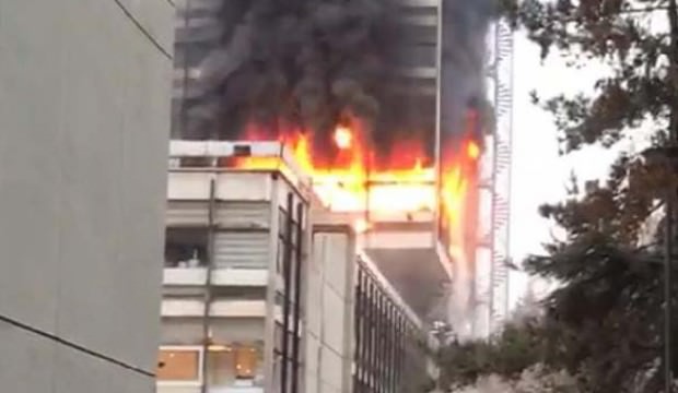 Devlet Su İşleri'nde korkutan yangın
