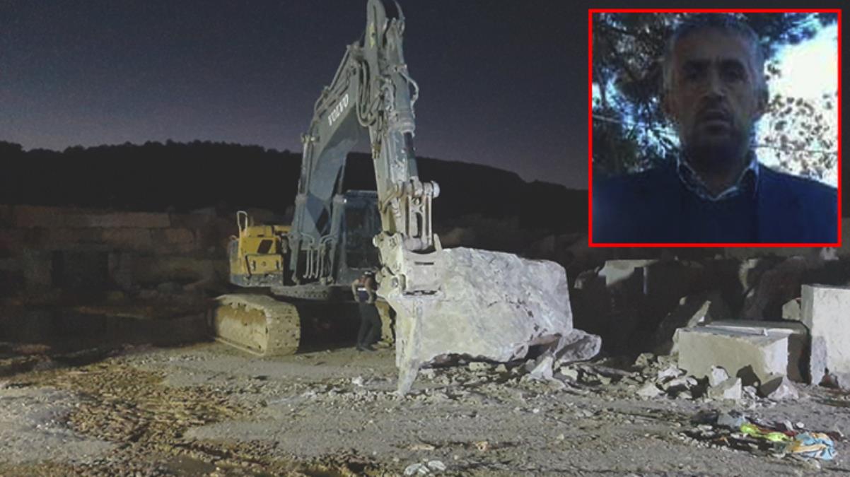 Dinlenmek için ara veren işçi, mermer bloğun altında kalarak feci şekilde can verdi