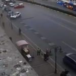 Drift yapan sürücü trafiği altüst etti