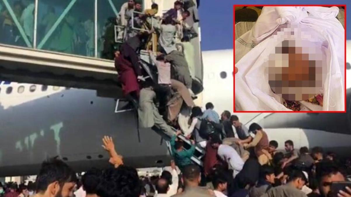 Dünyayı utandıran kare! Afganistan'dan kaçmak isterken can veren 14 yaşındaki kızın kefenlenmiş fotoğrafını yayınladılar