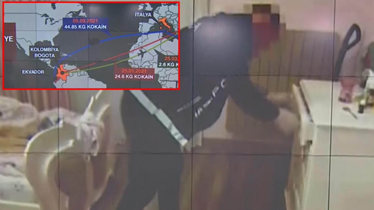 Ekvador-Kolombiya-Türkiye uyuşturucu hattı yerle bir edildi Baron yalın ayak kaçarken yakalandı