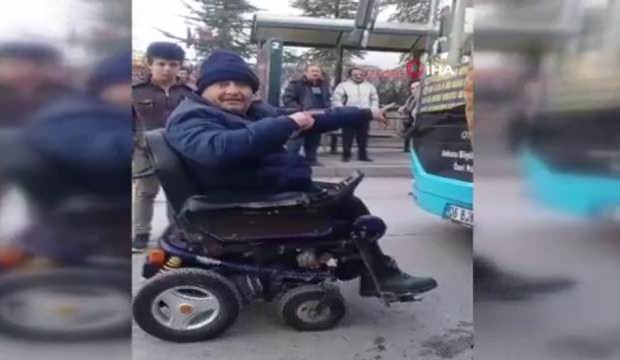 Engelli yolcuyu otobüse almayan şoför hakkında karar