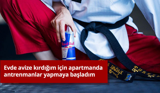 ‘Evde avize kırdığım için apartmanda antrenmanlar yapmaya başladım’