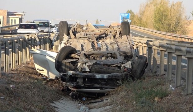 Feci kaza: 62 metre sürüklendi!
