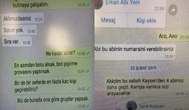 FETÖ üyelerinin Yunanistan'a kaçış planları yazışmalarına yansıdı
