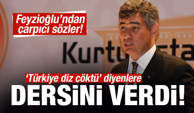 Feyzioğlu: En güzel cevabı sahada verdik
