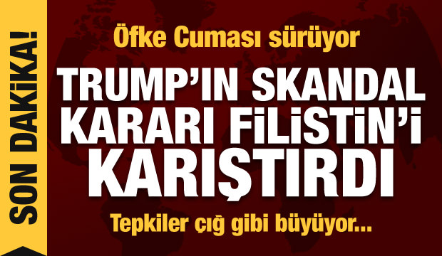 Filistin'de Öfke Cuması sürüyor! Protestolarda 3 kişi gözaltına alındı, bilinen 12 yaralı var