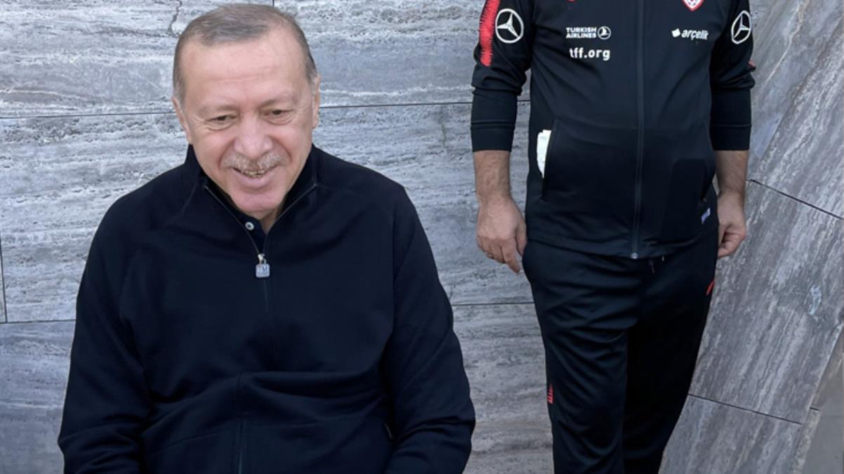 Fizyoterapisti, Cumhurbaşkanı Erdoğan’la sabah sporu yaptığı fotoğrafı paylaştı
