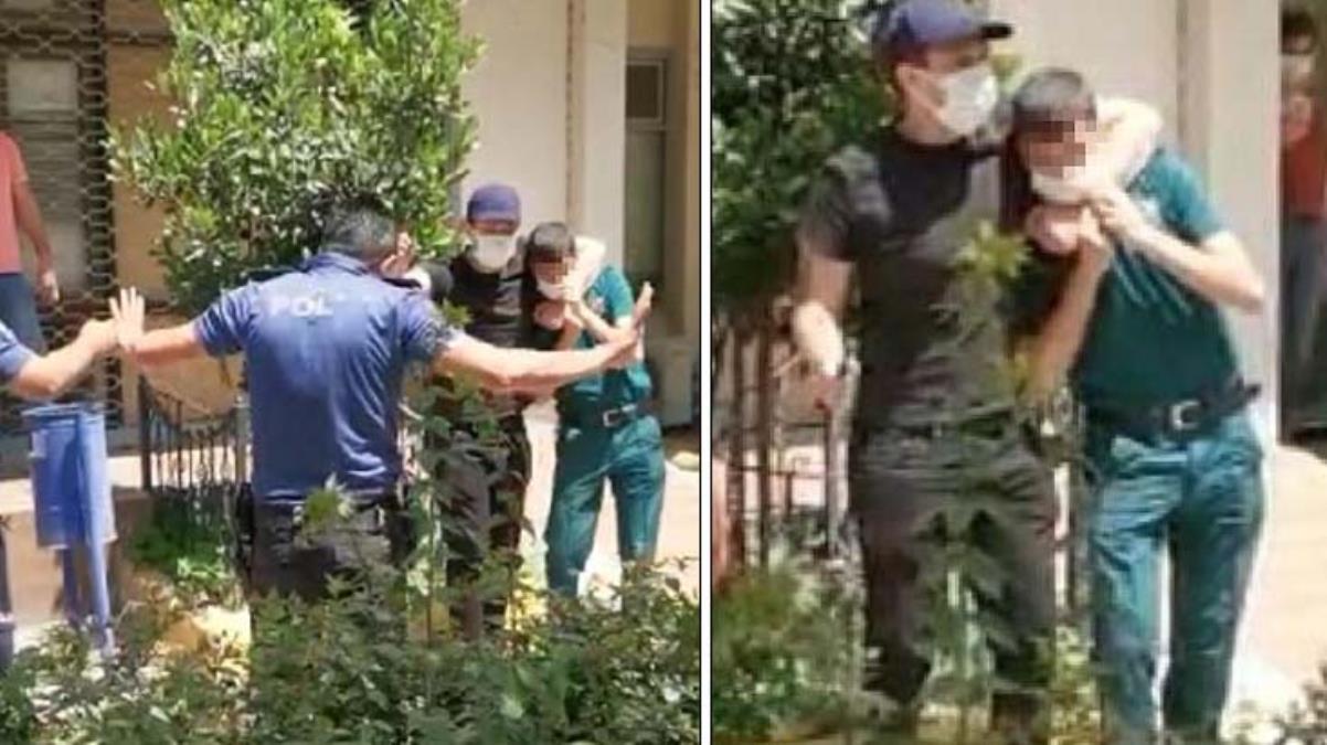 Fotoğraftaki kişiyi tanıyan çıkmayınca engelli memuru bıçakla rehin aldı