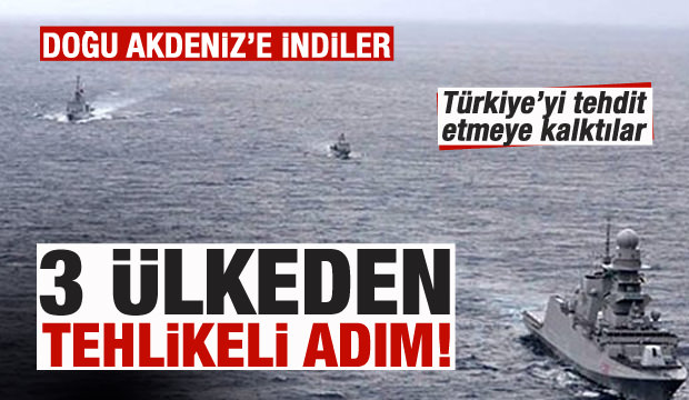 Fransa, İtalya ve Rum Kesimi'nden küstah Doğu Akdeniz hamlesi