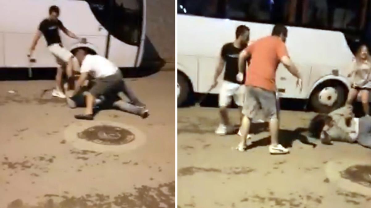 Gelecek Partisi kadın kolları başkanı ve ailesine palalı saldırı O anlar kamerada