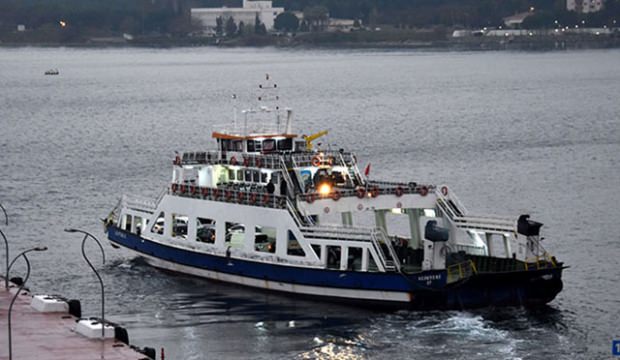 Gökçeada-Kabatepe feribot seferleri iptal