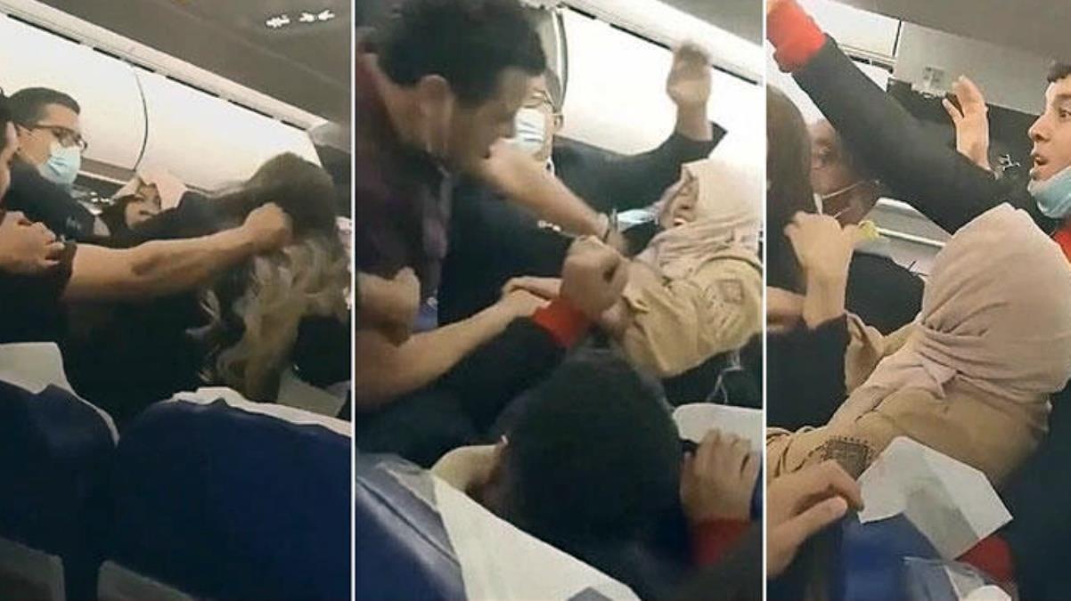 Görüntüleri elden ele dolaşıyor! İstanbul uçağındaki kavga dünya basınında