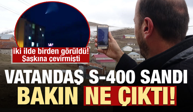 Gümüşhane ve Van'da görülmüştü! O cisim bakın ne çıktı...