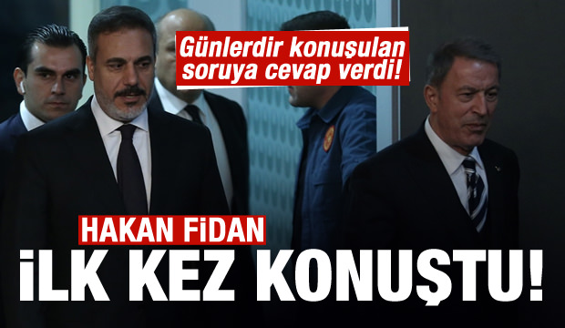 Hakan Fidan, Barış Pınarı Harekatı'yla ilgili ilk kez konuştu