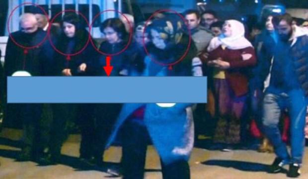 HDP'li Belediye Başkanı Eren Bülbül’ü şehit eden teröristin cenazesindeymiş