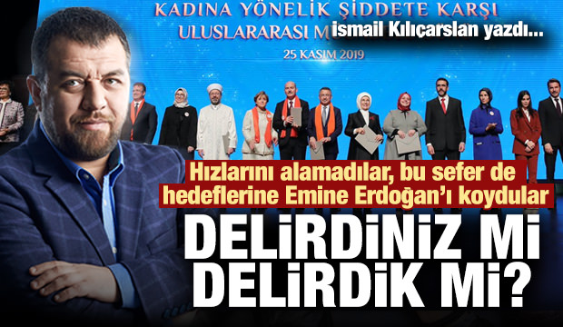 Hızlarını alamadılar, bu sefer de hedeflerine Emine Erdoğan’ı koydular
