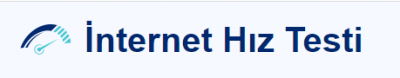 İnternet Hız Testi Nasıl Yapılır?