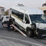 İşçi servisleri kaza yaptı: 20 yaralı