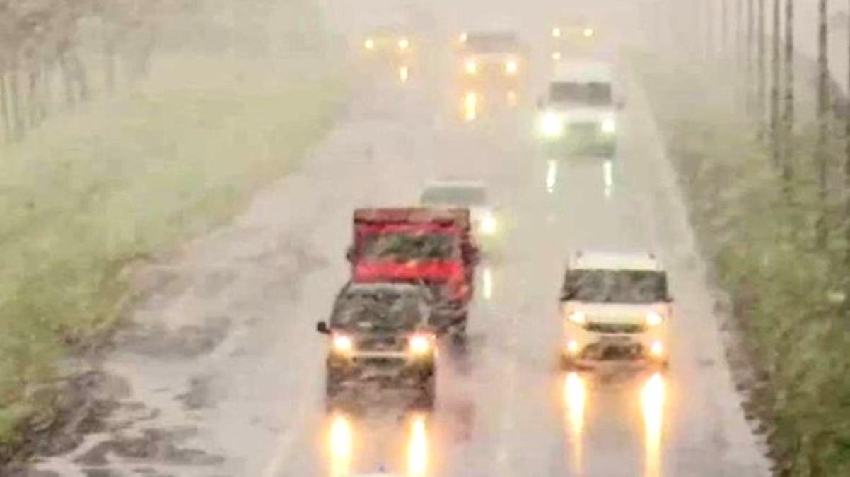 İstanbul'da beklenen kar yağışı başladı