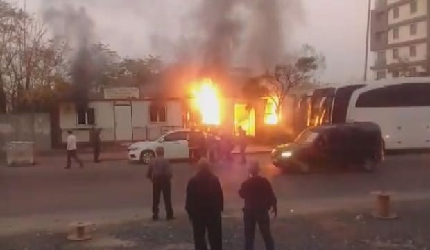 İstanbul'da korku dolu anlar: Alev alev yandı