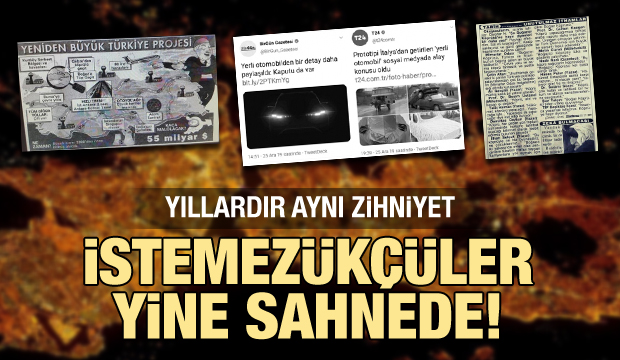 'İstemezükçüler' yine sahnede: Kanal İstanbul ve yerli otomobile de karşılar
