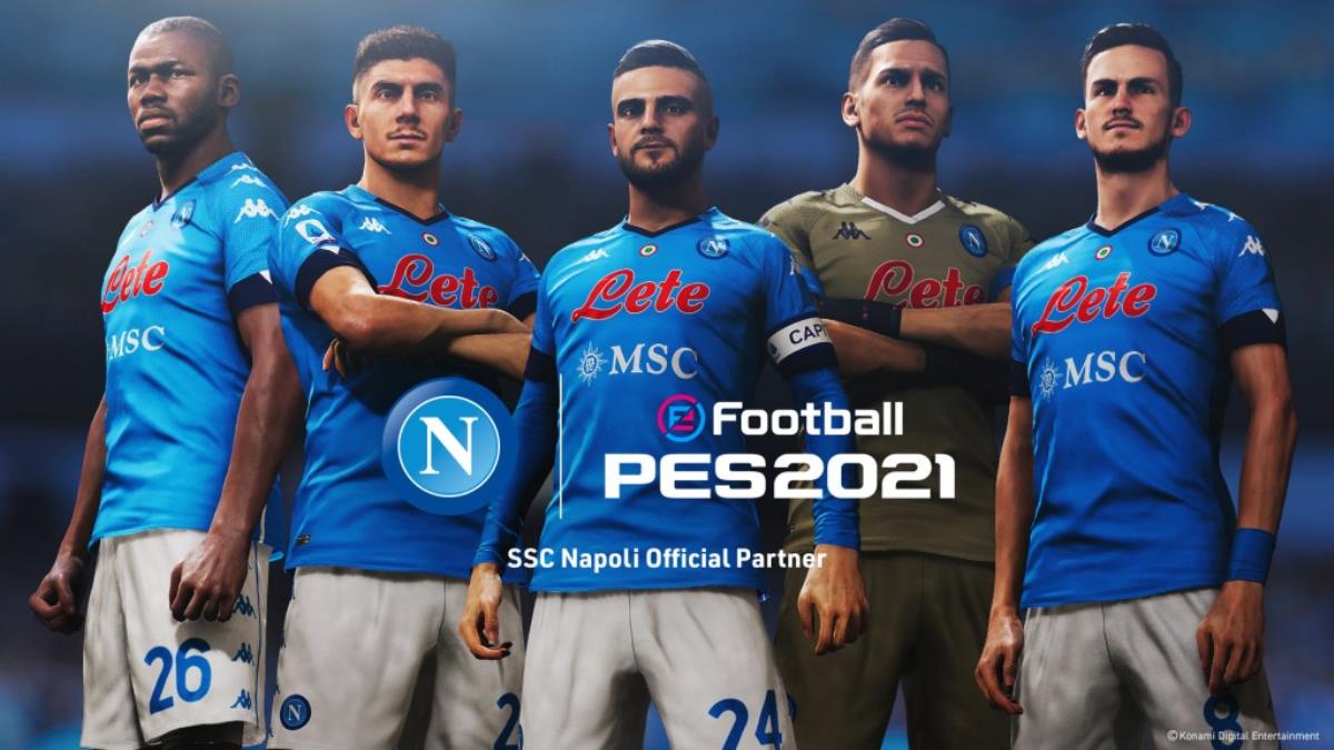 İtalyan ekibi Napoli ve KONAMI, uzun vadeli bir ortaklık anlaşmasıyla tek gerçek zamanlı futbol simülasyonunu hayata geçiriyor