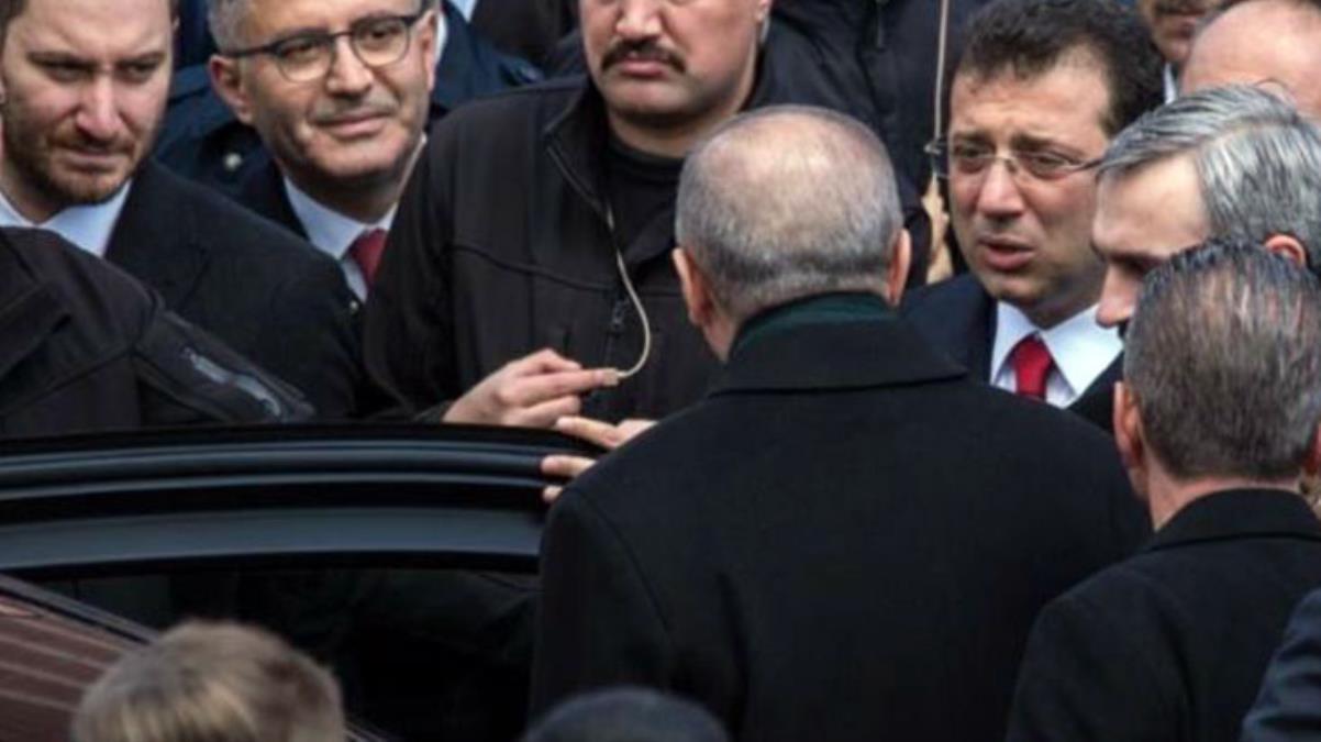 Kadir Topbaş'ın cenazesinde Erdoğan ile görüşen İmamoğlu, sohbetin detaylarını anlattı