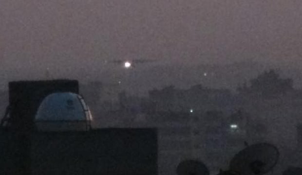 Kamışlı'da Rus uçağı hareketliliği gece de sürdü