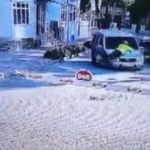 Kaputa 2 kilometre boyunca tutundu!