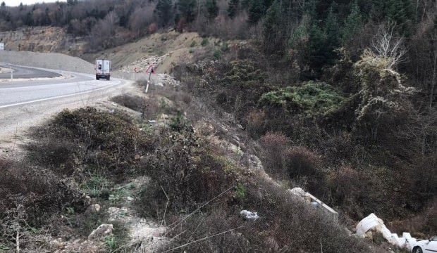 Karabük’te otomobil şarampole uçtu: 7 yaralı