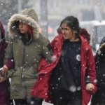 Kars'ta soğuk hava yerini yoğun kara bıraktı