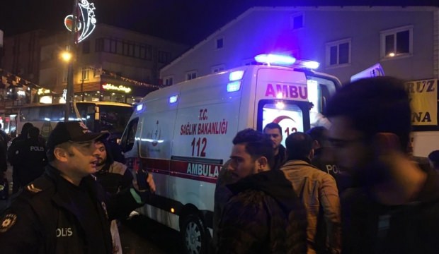 Kaza sonrası silahlar çıktı: 1 yaralı 2 gözaltı