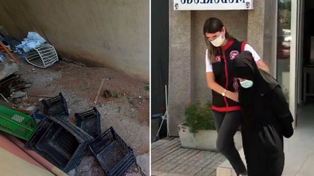 Kokunun geldiği yeri kazan ekipler buldu! Annesini öldürüp, gömen kız tutuklandı