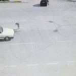 Köpeğe çarpmamak için frene asılınca...