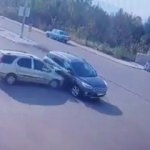 Korkunç kaza kamerada!
