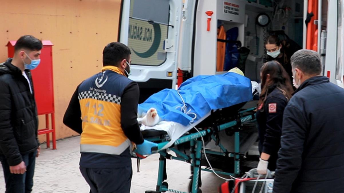 Kozalak toplarken yüksek gerilim hattına değen adamın tüm vücudu yandı