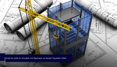 Kredi ile Çelik Ev Alınabilir mi? Bankalar ve Devlet Teşvikleri 2026