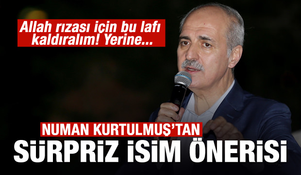 Kurtulmuş'tan 'gastronomi' yerine 'yemek sanatı' önerisi