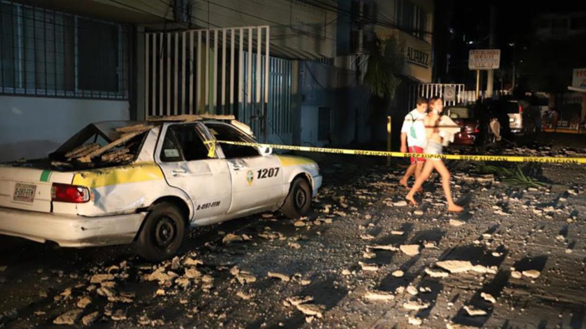 Meksika felaketi yaşıyor! Önce sel ardından deprem yaşandı, bir de tsunami uyarısı yapıldı