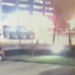 Motosikletli kuryenin feci ölümü kamerada