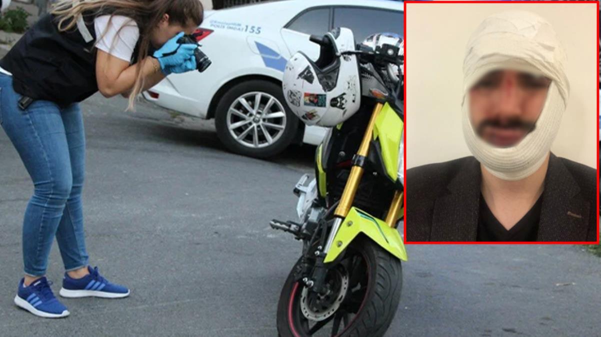 Motosikletli magandalardan muhabire öldüresiye dayak! Çenesi kırıldı, yüzüne onlarca dikiş atıldı
