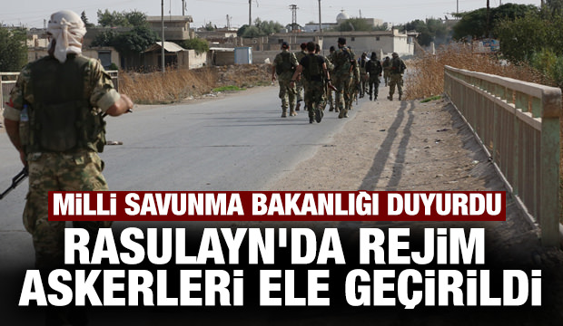 MSB: Rejim unsuru 18 kişi sağ olarak ele geçirildi