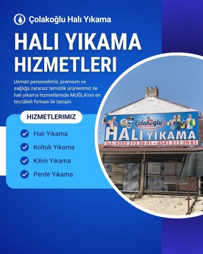 Muğla Halı Yıkama Hizmeti: Derinlemesine Temizlik, Sağlıklı ve Ferah Yaşam Alanları