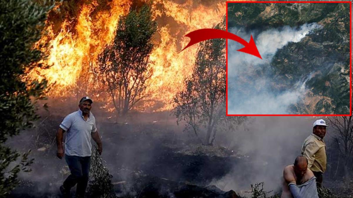NASA'dan yangınların devam ettiği Türkiye ile ilgili paylaşım! Uydu fotoğraflarını da yayınladılar