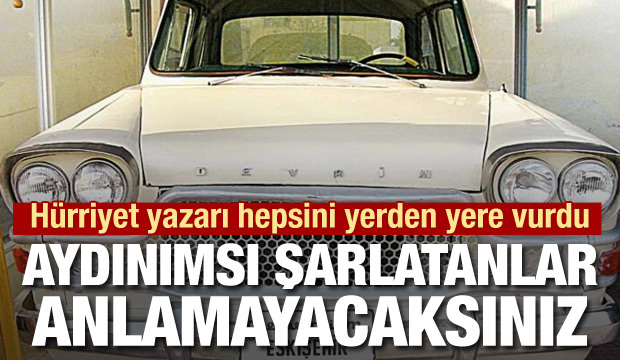 Nedim Şener: Aydınımsı şarlatanlar yerli otomobili anlayamaz