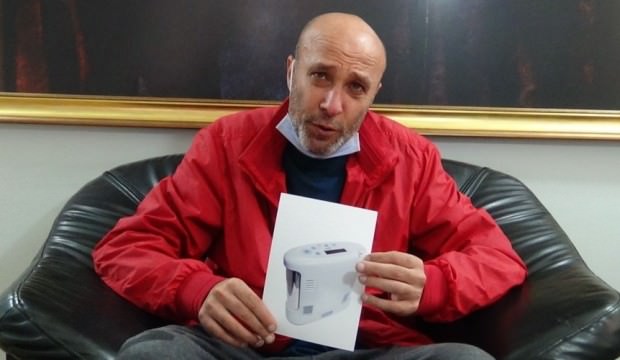 Nefes alabilmesi için makine lazım: Hayırseverlerden destek bekliyor