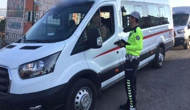 Okul servislerine denetim: 91 araç trafikten men edildi